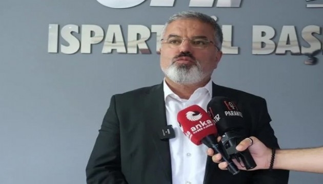 CHP Isparta İl Başkanı yaralandı
