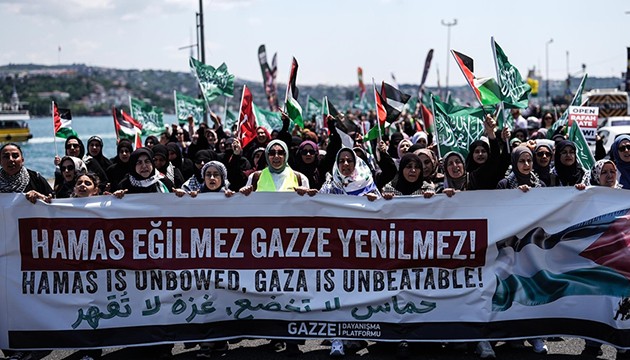 İstanbul'da küresel Gazze yürüşüyü!