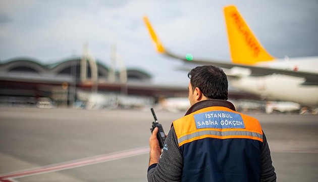 İstanbul'da uçuşlara hava engeli