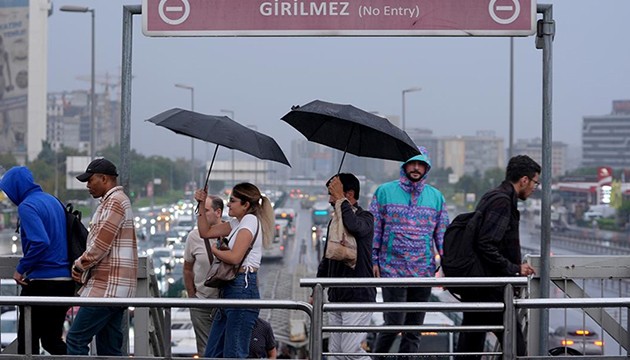 İstanbul'da yağış etkisini gösteriyor