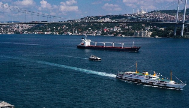 İstanbul Boğazı'nda korkutan anlar