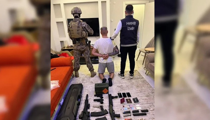 Uyuşturucu, tehdit ve alıkoyma! Almanya'nın aradığı isim İzmir'de yakalandı