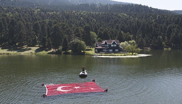 Jandarma'dan Zafer Bayramı kutlaması