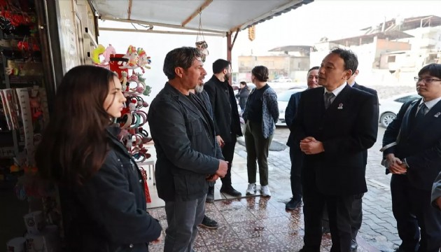 Japon Büyükelçi Hatay'da ziyarette bulundu