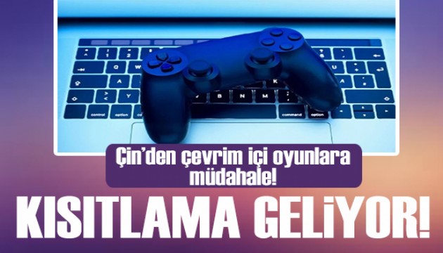 Çin'den çevrim içi oyunlara kısıtlama!