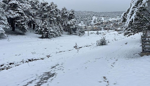 Bitlis ve Sivas'ta kar yağışı