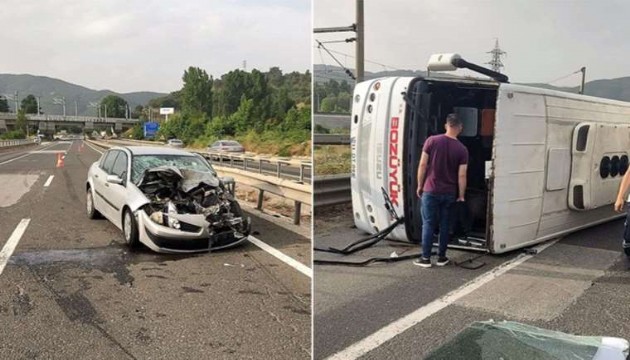 Kayseri'de işçi servisleri çarpıştı: Çok sayıda yaralı var