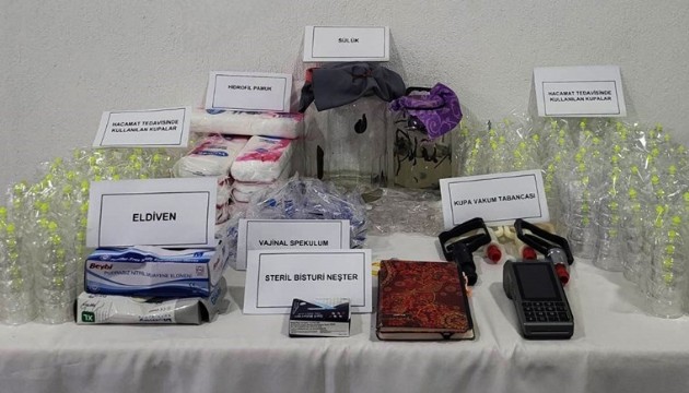 Merdiven altı 'hacamat' ve 'sülük' tedavisine operasyon!