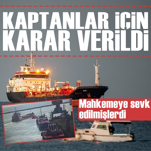 Marmara'daki gemi kazasında 'ALSU' gemisinin 2 kaptanı tutuklandı