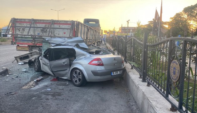 Bursa'da feci kaza! Bir aile yok oldu