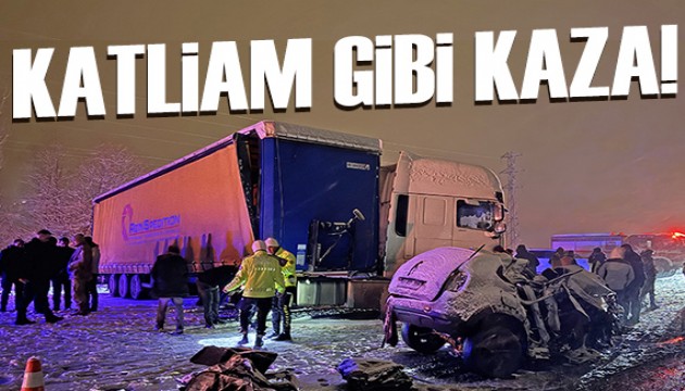 Erzurum'da katliam gibi kaza: 4 ölü!
