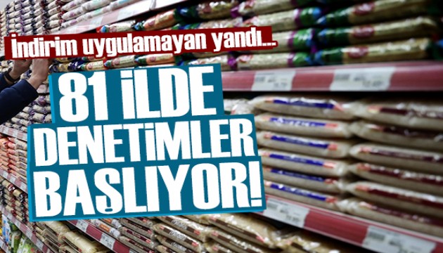 Bakan duyurdu: 81 ilde denetimler başlıyor!