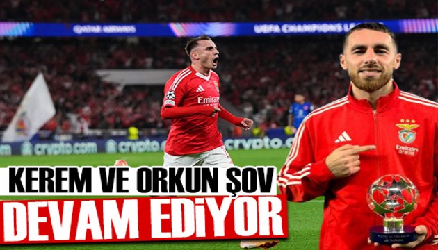 Kerem ve Orkun şov devam ediyor