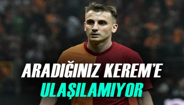 Galatasaray'da istenen Kerem Aktürkoğlu'na 'bir türlü ulaşılamıyor'