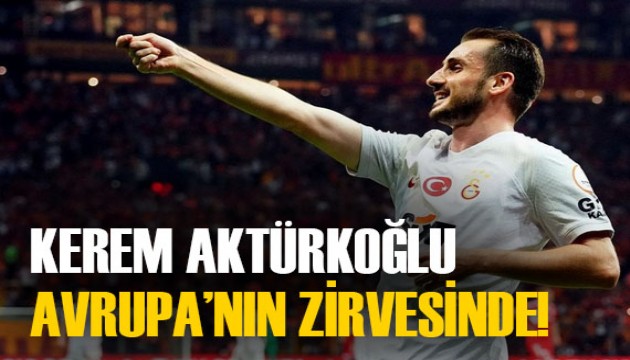 Kerem Aktürkoğlu, asistleriyle Avrupa'da zirveye çıktı