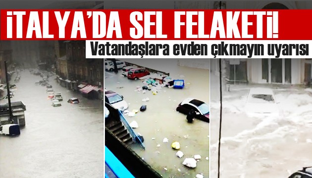 İtalya'da sel felaketi!