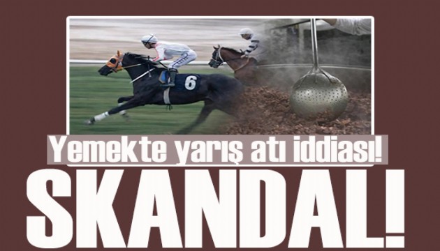 Yemekten at eti çıktı! Mersin Büyükşehir Belediyesi hakkında skandal!