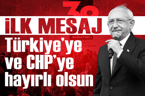 Mutlak butlan kararı sonrası Kılıçdaroğlu'ndan ilk mesaj