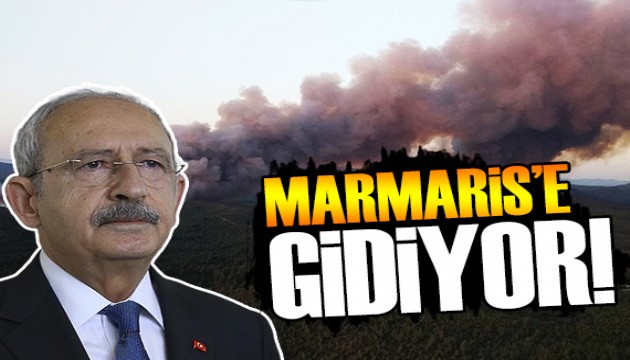 Kemal Kılıçdaroğlu Marmaris'e gidiyor!