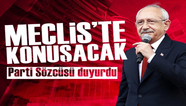 Kılıçdaroğlu Salı günü kürsüde