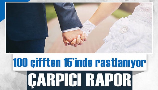 Çarpıcı rapor: 100 çiftten 15'inde rastlanıyor