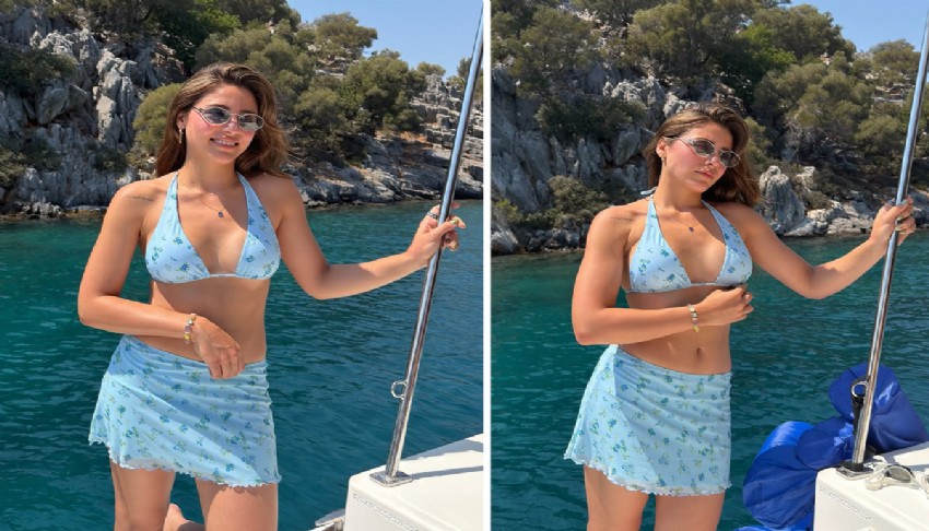 Sıla Türkoğlu’ndan nefes kesen tatil pozları!