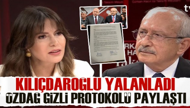 Kılıçdaroğlu o maddeleri yalanladı, Ümit Özdağ 'gizli protokolü' paylaştı