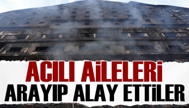Bolu'daki yangında hayatını kaybedenlerin ailelerini arayıp küfür ettiler: İnceleme başlatıldı!