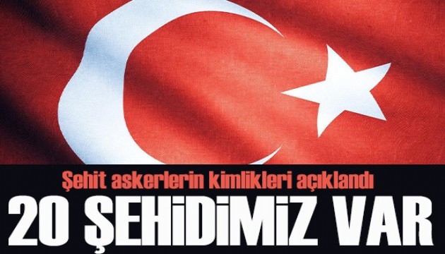 Düşen askeri kargo uçağında 20 askerimiz şehit oldu
