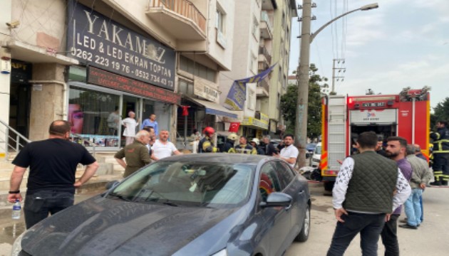 Kocaeli'de şarj halindeki akü patladı!