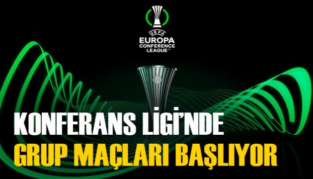 UEFA Avrupa Konferans Ligi'nde grup maçları başlıyor