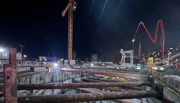 Metro inşaatında 1 işçi öldü