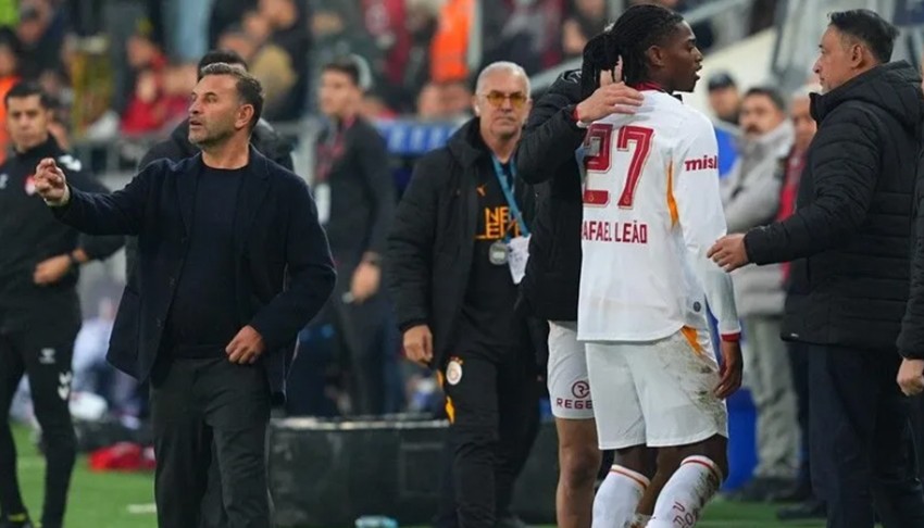 Galatasaray'dan Leao açıklaması