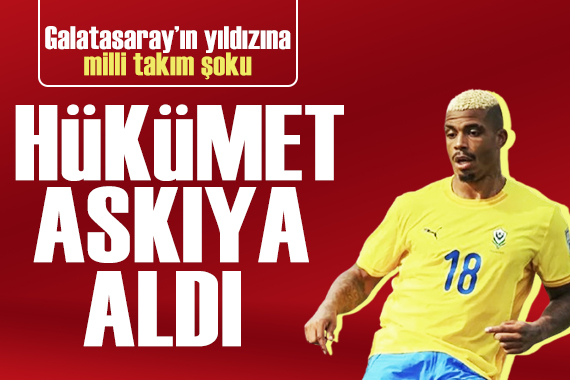 Galatasaray'ın yıldızına milli takım şoku: Hükümet askıya aldı