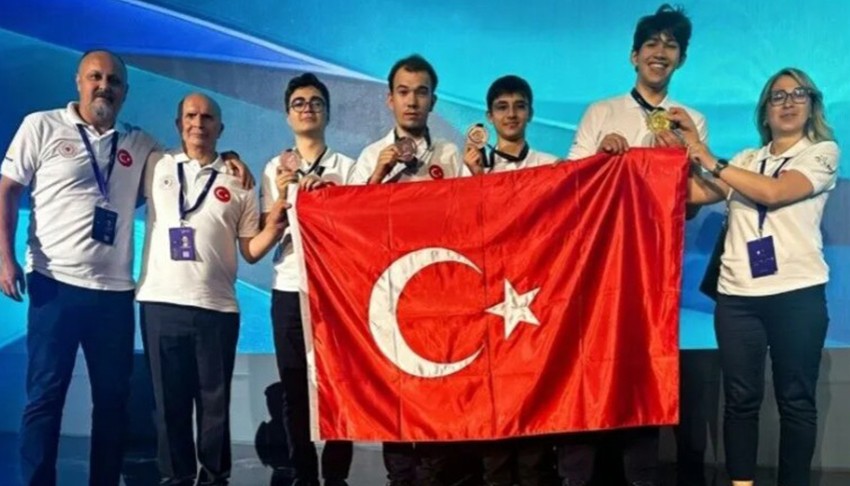 Bilim Olimpiyatı'ndan 4 madalya