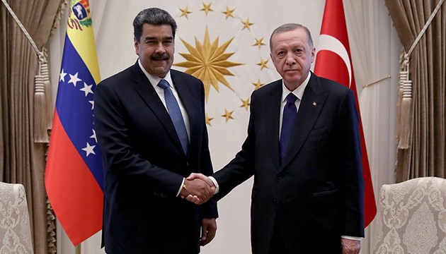Erdoğan, Maduro ile görüştü