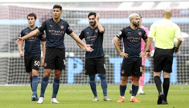 Manchester City, West Ham United deplasmanında takıldı