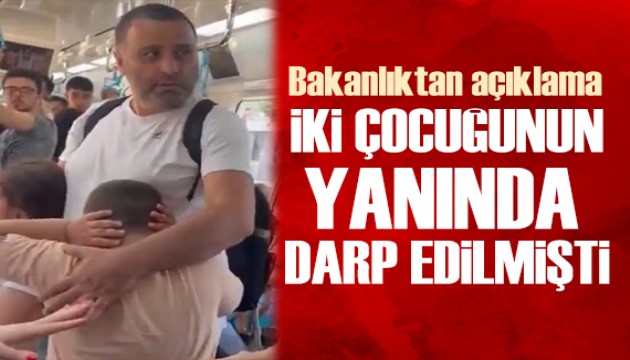 Marmaray'da darp edilen babanın çocuklarıyla ilgili Aile Bakanlığı'ndan açıklama