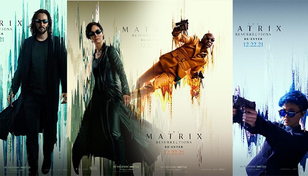 Matrix'ten karakter posterleri! Heyecan artıyor