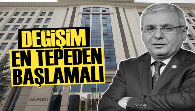 Mehmet Metiner: Değişim en tepeden başlamalı