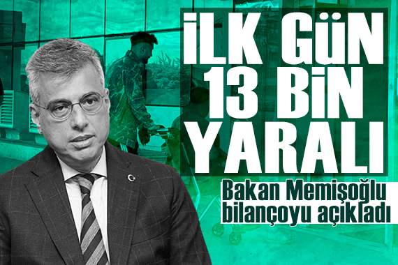 Bakan Memişoğlu kurban kesimi sırasında yaralananların sayısını açıkladı