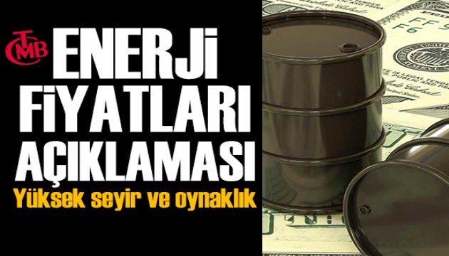 Merkez Bankası'ndan enerji fiyatları açıklaması