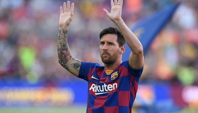 Barcelon'da Messi şoku