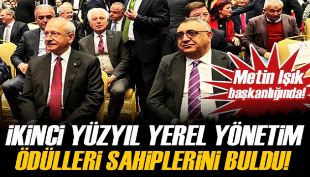 Metin Işık başkanlığında düzenlenen İkinci Yüzyıl Yerel Yönetim Ödülleri sahiplerini buldu!