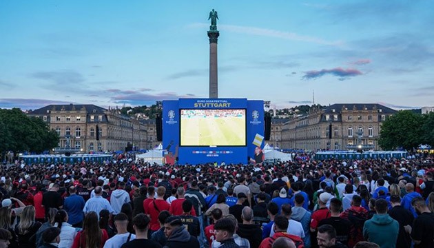 Meydanlarda EURO 2024 coşkusu