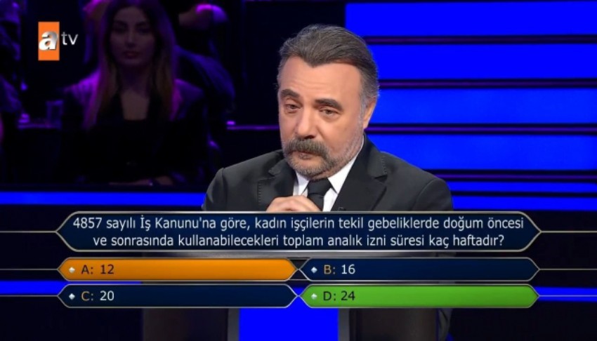 Kim Milyoner'de yarışmacı soruyu bilmedi, Bakan Göktaş doğrusunu açıkladı