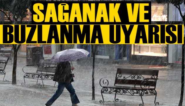 Meteoroloji uyardı: Sağanak, sis ve buzlanma!