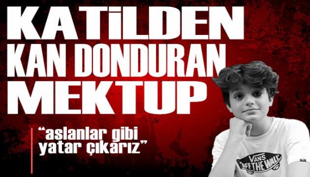 Ahmet Minguzzi'nin katilinin mektubu ortaya çıktı! 