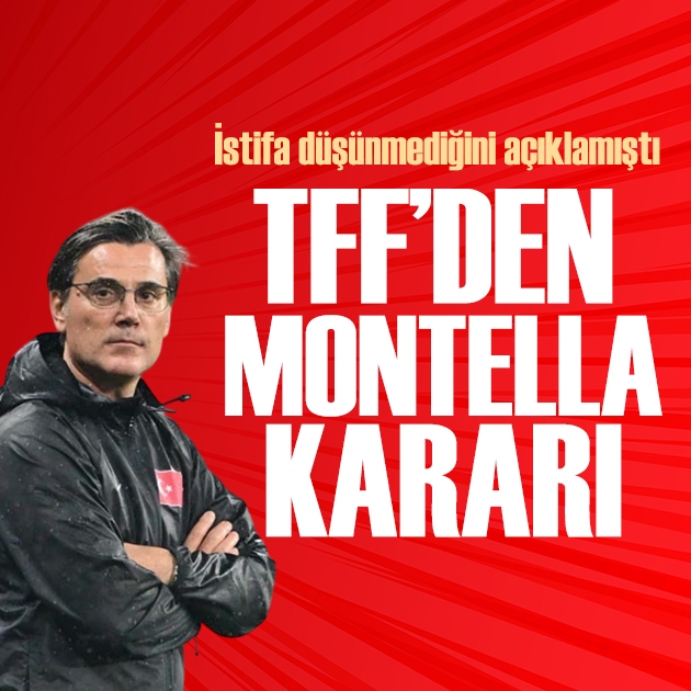 İstifa etmeyi düşünmediğini açıklamıştı: TFF'den Vincenzo Montella kararı
