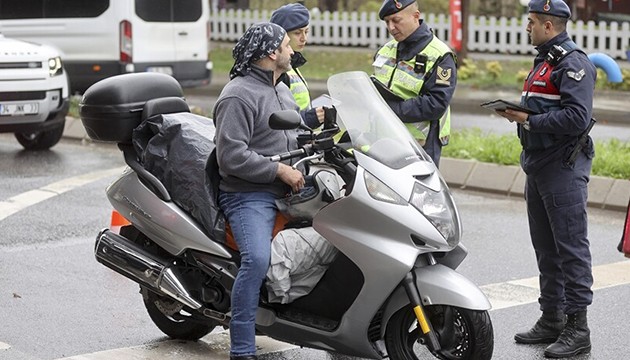 2 kazadan biri motosikletli!